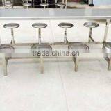 New Modern Design Dining Table/hot Selling Stainless Steel Table thumbnail-1