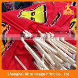 Sublimation Printing Promotonal 110g Polyester Custom Hand Waving Flag Quality Choice thumbnail-3