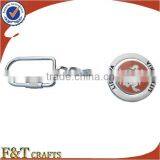 Cheap no Minimum Stainless Steel Offset Print Keychain Promotion for Business Gift thumbnail-5