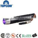 New Multifunction Product Dual UV And White LED Rechargeable Flashlight thumbnail-1