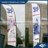 Out Door Angled Flying Flag Pole Banner