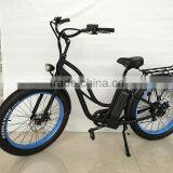 Rear Bafang Drive Romai Electric Bicycle Lady Hummer Cruiser China thumbnail-3