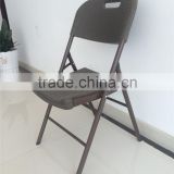 Newest rattan design plastic folding chair for outdoor use for whole sale from China                        
                                                                                Supplier's Choice