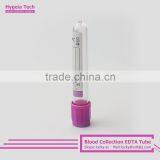CE and ISO Approved Purple Cap EDTA K2 K3 Medical and Lab Vacutainers Tubes thumbnail-3