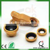 Crazy!!! Wide Angle Lens+macro Lens+180 Fish Eye Lens for Phone for World Cup thumbnail-1