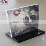 Customized Tabletop Acrylic Magnetic Sign Holder thumbnail-1