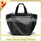 Eco-friendly Large Capacity Foldable Supermarket Cart Green Shopping Tote Bags With Hook thumbnail-1