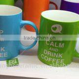 New Bone Normal Mug With Fluorescent Color and Logo