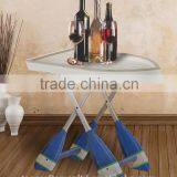 Oar Wood Side Table thumbnail-2