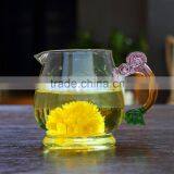 Drinking Glass Tea Cups With Handle thumbnail-1