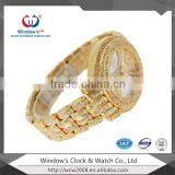 Fashion Lady Wrist Watch Slim Stone Quartz Watch thumbnail-6