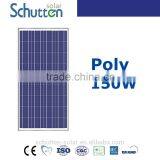 Small Solar Panel Household Use Polycrystalline Solar Panel Solar Module 150w thumbnail-1
