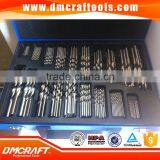 HSS-CO Punta Trapano Elicoidale Set 1-10 mm DIN 338 Tipo N 5% Cobalto Ferro Quality Choice