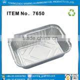 Foil Containers 750 ml Food Use Take Away Aluminum Foil Container With Lid No 7650
