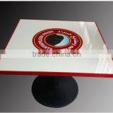 Acrylic Soid Surface Restaurant Dining Tables and Chairs ,fast Food Table,artificial Stone Tables thumbnail-6