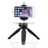 Mini Tripod,High Quality Mini Tripod Mount + Phone Holder Clip Desktop Self-Tripod for Digital Camera & iPhone 6/6 Plus