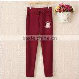 2016 Winter Custom Jogger Sweatpants, Wholesale Cartoon Monkey Printed Women's Sports Sweatpants thumbnail-2