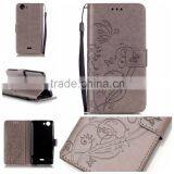 Top Selling Products In Credit Card Wallet Stand Flip Litchi Leather Back Cover For Wiko Rainbow thumbnail-1