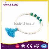 Strict QC Manufacturer Cotton Tassel Stretch Fashion Bracelet Bangle thumbnail-6