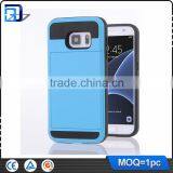 TPU PC Card Slide Holder Phone Case for Samsung Galaxy S7 Case thumbnail-5
