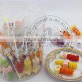 Halal Soft Gummy Candy and Marshmallow Lollipop, Gelatin Candy Lollipop thumbnail-2