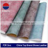 DONGTAI Snake Skin Foilpu Leather Fabric Made in China thumbnail-1