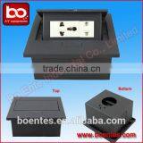 Smart Tabletop Power Socket for Universal Power Pop Up Outlet and Modular Design With RJ45/VGA/HDMI thumbnail-4