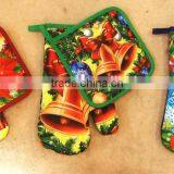 Photo Printing 3 Pcs Kitchen Set Apron Glove Pot Holder thumbnail-2