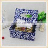 Blue and White Porcelain Fabric Tissue Box Cover thumbnail-3