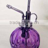 Colorful Pumpkin Shape Glass Jar With Pump Sprayer thumbnail-1