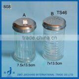 Glass Spice Bottle With Metal Hole Lid thumbnail-1