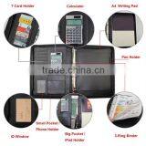 Best Selling pu Leather Business Folder With Writing Pad and Pen Set for Conference thumbnail-5