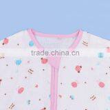 70% Bamboo 30% Cotton Infant Baby Straddle Sleeping Bag for Summer thumbnail-3
