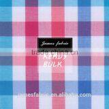 James 15/16 New Developed Colorful Check Poplin Soft Woven Cotton Fabric thumbnail-3