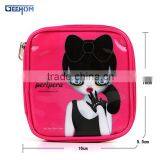 Pvc Cosmetic Bag With Zipper ,pvc Makeup Bag With Compartments thumbnail-2