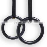GYMNASTIC OLYMPIC TRAINING GYM STREGNTH RINGS TOP QUALITY PORTABLE GYM FITNESS RING thumbnail-3