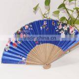High Quality Bamboo Silk Fan Craft Fan Lady Hand Fan thumbnail-2