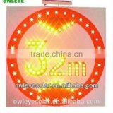 Solar Turning Signs/illuminated Traffic Arrow Signs/solar Limit Warning Sign thumbnail-3
