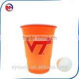 disposable food grade transparent plastic cups