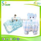 High Quality Eco Soft Plush Fleece Baby Blanket thumbnail-6