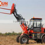 Everun New 1.5 Ton Small Front Loader With Wheel Loader Attachments thumbnail-4