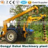 Tractor Mounted 5 Tons Crane for 12meters Pole Vertical in Railway Highway thumbnail-4