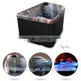 New Design CE Approved 2 Person Outdoor Spa Bathtub With Sex Massage US Acrylic Microsilk Balboa Spa