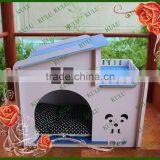 outdoor and indoor foldable and durable fiberglass panel plastic dog kennel