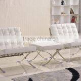 Fabric Barcelona Chair Replica Home Furniture thumbnail-4