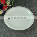 Morden Cheap Wholesale 8 Inch Round White Deep Soup Ceramic Dinner Plates Dishes thumbnail-2