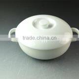 Cheap Hot Sale White Porcelain Soup Tureen With Ceramics Lid thumbnail-1