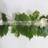 SJZJN 2573 New Item Hot Sale Hanging Artificial Flower Bush Vine for Wedding Wall Decorations thumbnail-1