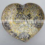 Heart Shape Lacquer Coconut Bowl / High Quality Lacquerware From Vietnam Leading Manufacturer thumbnail-2