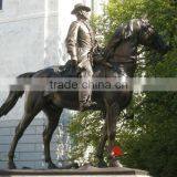 Famous Bronze Man Riding Horse Statue thumbnail-1